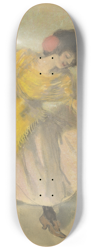 Armand Rassenfosse - Danseres 8.25 inch art skate deck