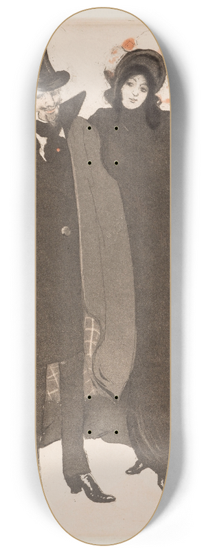 Armand Rassenfosse - Les Diaboliques 8.25 inch art skate deck