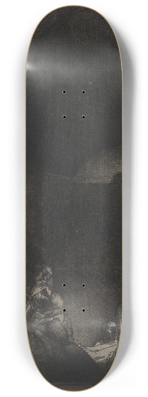 Rembrandt van Rijn - The Entombment 8.25 inch art skate deck Rembrandt van Rijn - The Entombment 8.25 inch art skate deck