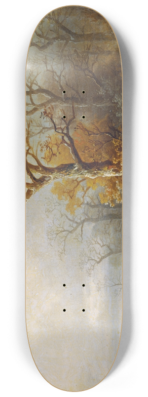 Remigius Adrianus van Haanen - Winterlandschaft 8.25 inch art skate deck