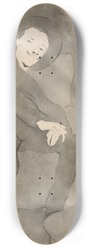 Armand Seguin - Portrait de Maurice Froment 8.25 inch art skate deck