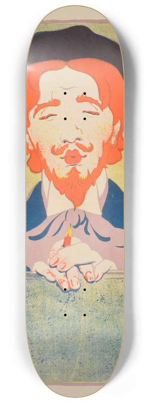 Ren Georges Hermann-Paul - Salon des Cent 8.25 inch art skate deck