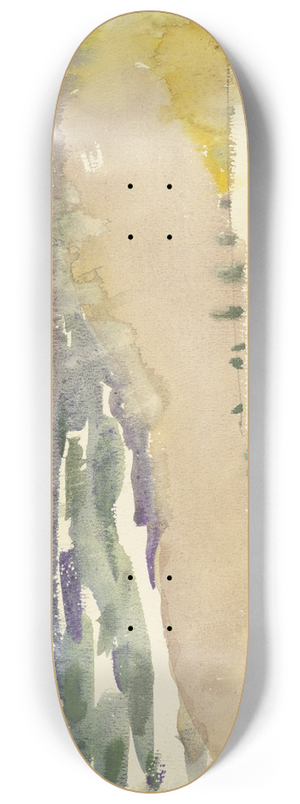 Arno Knig - Bank on the dune 8.25 inch art skate deck