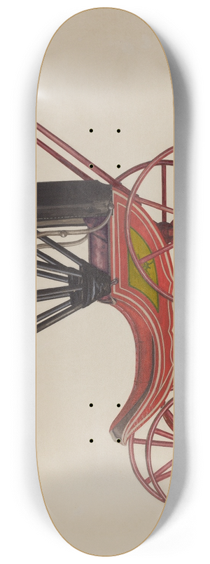 Rex F. Bush - Doll Carriage 8.25 inch art skate deck