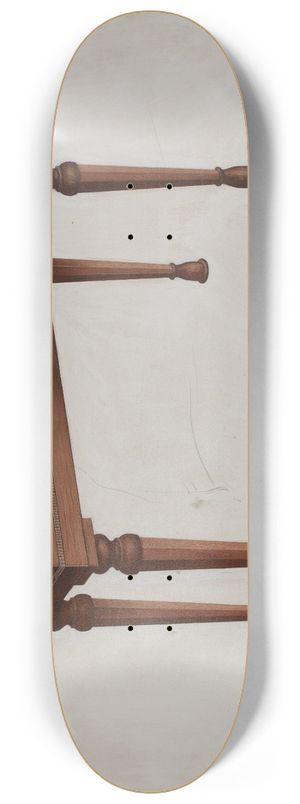 Rex F. Bush - Dulcimer 8.25 inch art skate deck