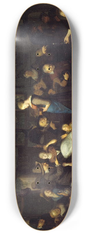 Richard Brakenburgh - Intrieur de cabaret 8.25 inch art skate deck Richard Brakenburgh - Intrieur de cabaret 8.25 inch art skate deck