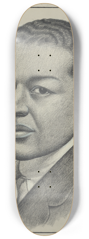 Richard Brent - Bert Williams 8.25 inch art skate deck Richard Brent - Bert Williams 8.25 inch art skate deck