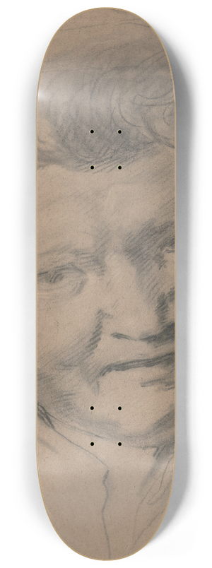 Richard Cooper the Elder - Simon Fraser, Twelfth Lord Lovat (1667-1747) 8.25 inch art skate deck