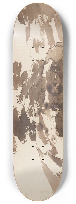 Richard Cooper the Younger - Boatman in a Punt 8.25 inch art skate deck
