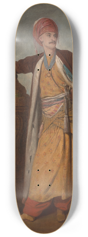 Richard Cosway - Portrait of an Armenian 8.25 inch art skate deck