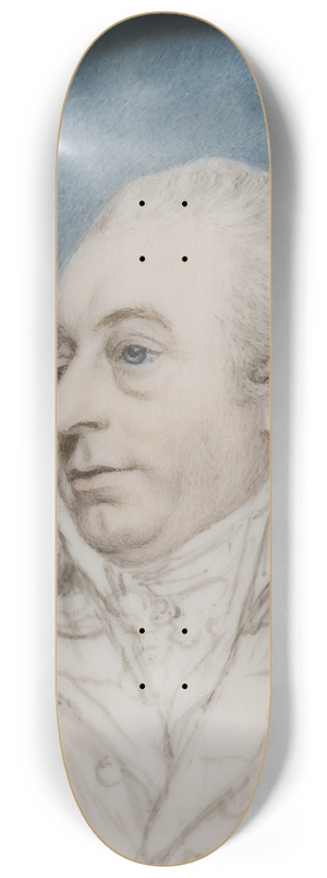 Richard Cosway - Self-portrait 8.25 inch art skate deck