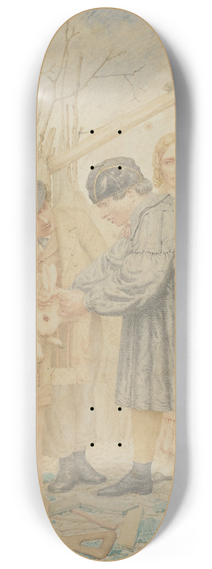 Richard Dadd - The Rabbit Hutch 8.25 inch art skate deck Richard Dadd - The Rabbit Hutch 8.25 inch art skate deck