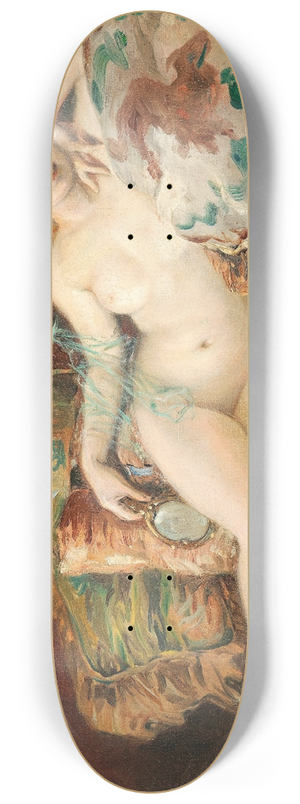 Richard Geiger - Liegender Frauenakt 8.25 inch art skate deck