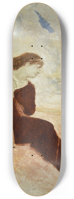 Arnold Bcklin - Sappho (Calypso) 8.25 inch art skate deck