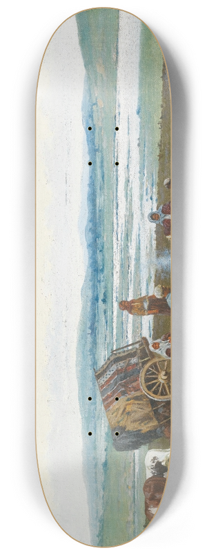 Richard Karlovich Zommer - The Encampment 8.25 inch art skate deck