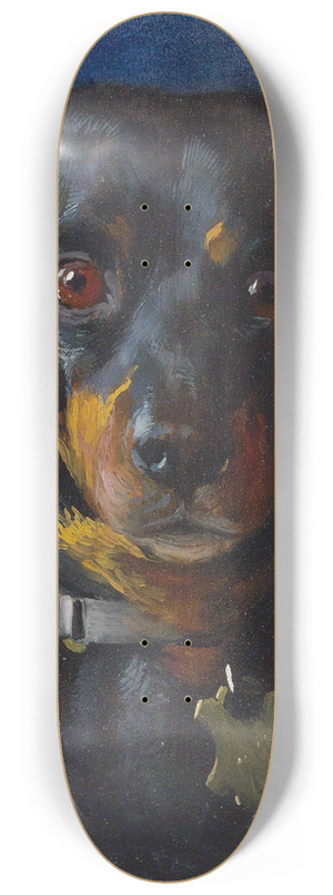 Richard Mauch - The Red Bow 8.25 inch art skate deck