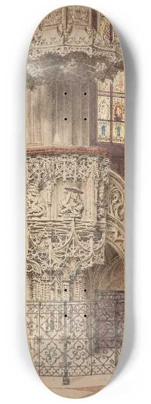 Richard Moser - Stephansdom Pilgramkanzel 8.25 inch art skate deck