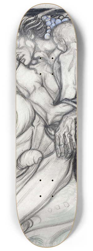 Richard Nicolas Roland Holst - Christophorus 8.25 inch art skate deck Richard Nicolas Roland Holst - Christophorus 8.25 inch art skate deck