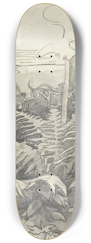 Richard Nicolas Roland Holst - Fern 8.25 inch art skate deck