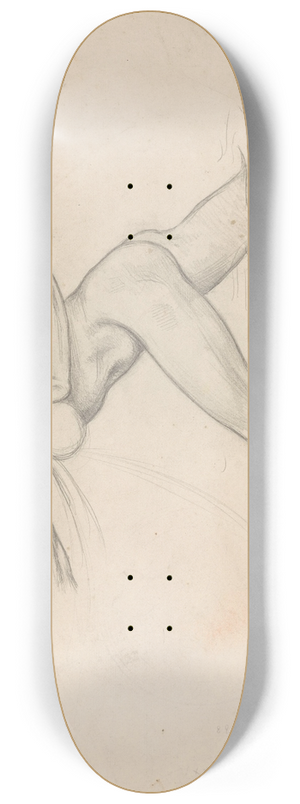 Richard Nicolas Roland Holst - Naakte jongen in het water, duwend 8.25 inch art skate deck Richard Nicolas Roland Holst - Naakte jongen in het water, duwend 8.25 inch art skate deck
