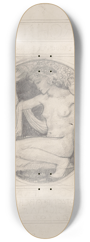 Richard Nicolas Roland Holst - Ontwerpschets voor de omslag van De Architect 8.25 inch art skate deck