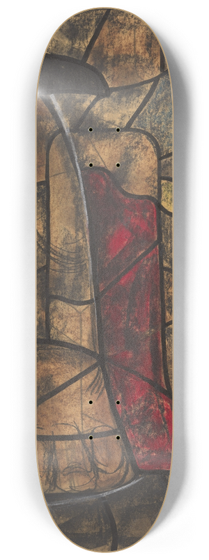 Richard Nicolas Roland Holst - Ontwerp voor raam in het Noordertransept in de Dom te Utrecht 12 8.25 inch art skate deck