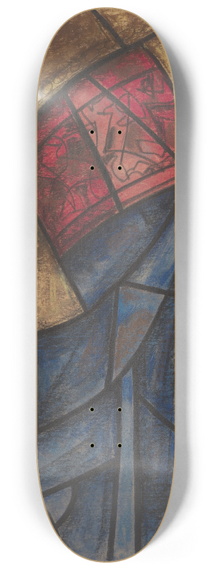 Richard Nicolas Roland Holst - Ontwerp voor raam in het Noordertransept in de Dom te Utrecht 28 8.25 inch art skate deck