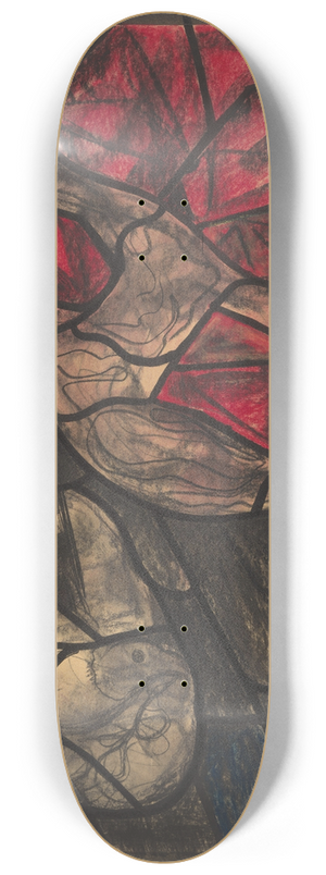 Richard Nicolas Roland Holst - Ontwerp voor raam in het Noordertransept in de Dom te Utrecht 48 8.25 inch art skate deck