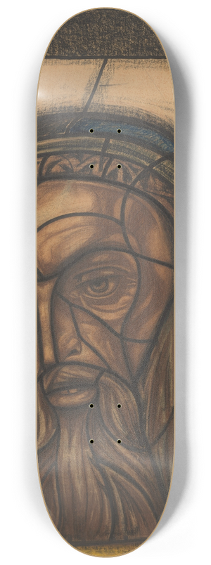 Richard Nicolas Roland Holst - Ontwerp voor raam in het Zuidertransept van de Dom te Utrecht 4 8.25 inch art skate deck Richard Nicolas Roland Holst - Ontwerp voor raam in het Zuidertransept van de Dom te Utrecht 4 8.25 inch art skate deck