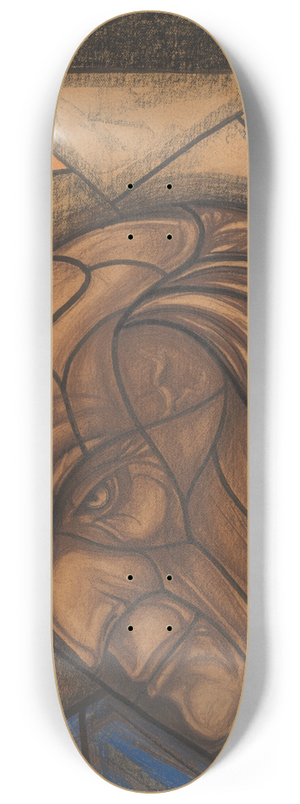 Richard Nicolas Roland Holst - Ontwerp voor raam in het Zuidertransept van de Dom te Utrecht 4 8.25 inch art skate deck Richard Nicolas Roland Holst - Ontwerp voor raam in het Zuidertransept van de Dom te Utrecht 4 8.25 inch art skate deck