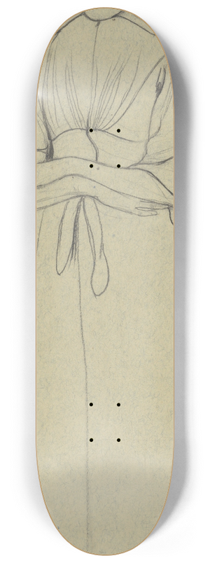 Richard Nicolas Roland Holst - Staande Huizer meisje 8.25 inch art skate deck