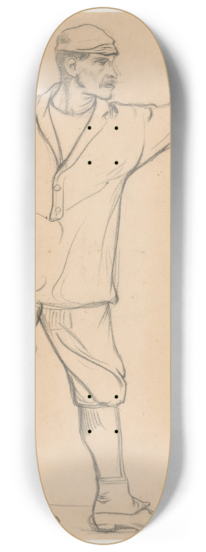 Richard Nicolas Roland Holst - Staande man met uitgestrekte arm 8.25 inch art skate deck