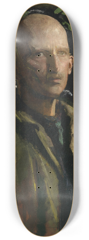 Abbott Handerson Thayer - Self-Portrait 8.25 inch art skate deck