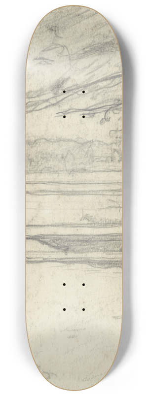 Richard Nicolas Roland Holst - Vrouw met kind op een bruggetje 8.25 inch art skate deck