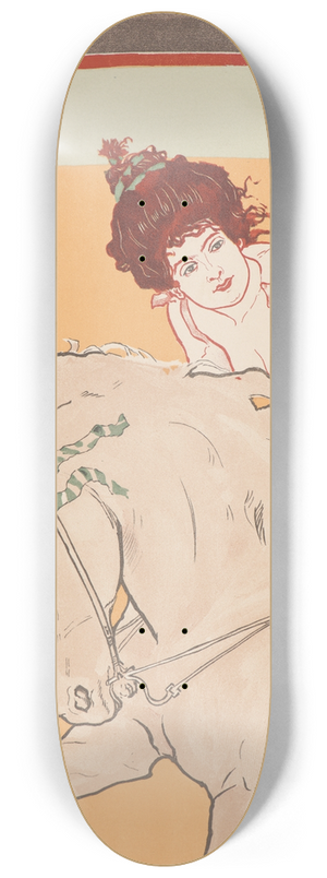Richard Ranft - The Rider (LEcuyre) 8.25 inch art skate deck