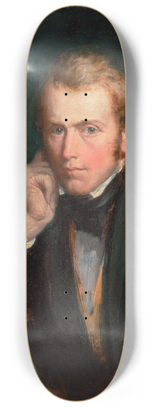 Richard Redgrave - Self-Portrait 8.25 inch art skate deck