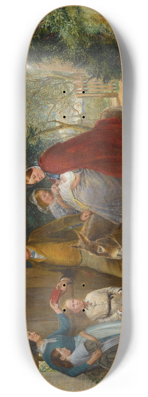 Richard Redgrave - Starting for the Christening 8.25 inch art skate deck