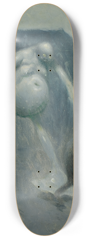 Richard Teschner - Platzregen 8.25 inch art skate deck