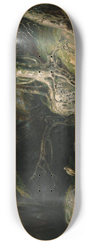 Richard Westall - Landscape solitude 8.25 inch art skate deck