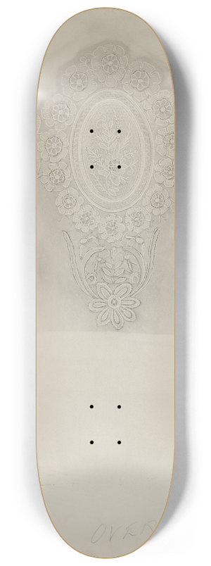 Richard Whitaker - Lace Collar 8.25 inch art skate deck