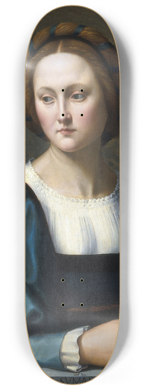 Ridolfo Ghirlandaio - Lucrezia Sommaria 8.25 inch art skate deck