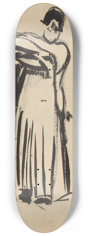 Rik Wouters - Standing Woman 8.25 inch art skate deck