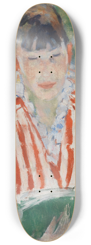 Rik Wouters - Woman Reading 8.25 inch art skate deck