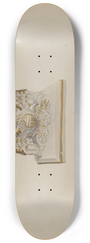 Roberta Spicer - Paperweight 8.25 inch art skate deck