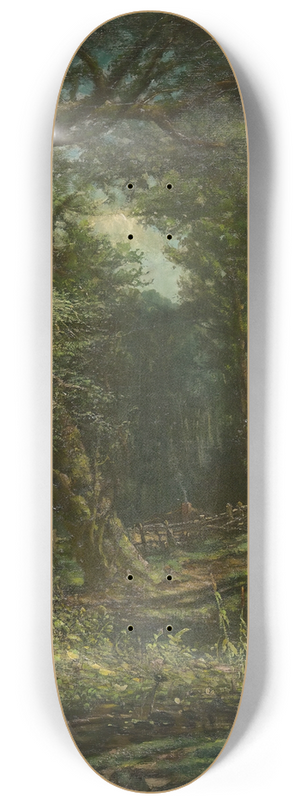 Robert B. Hopkin - Through the Trees 8.25 inch art skate deck
