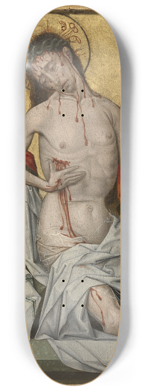 Robert Campin - The Man of Sorrows 8.25 inch art skate deck