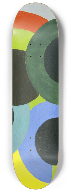 Robert Delaunay - Disks 8.25 inch art skate deck