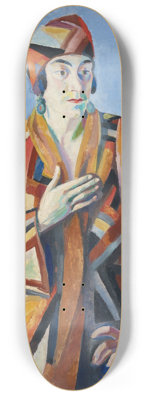 Robert Delaunay - Portrait De Madame Mandel 8.25 inch art skate deck