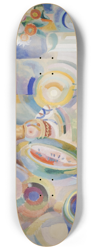 Robert Delaunay - Portuguese Still Life 8.25 inch art skate deck