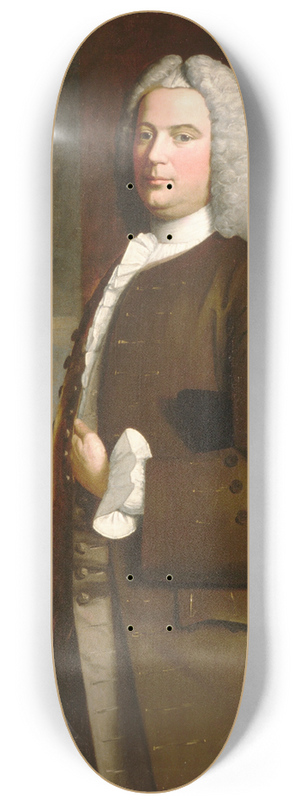 Robert Feke - Tench Francis 8.25 inch art skate deck Robert Feke - Tench Francis 8.25 inch art skate deck